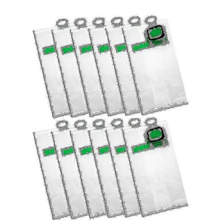 Vorwerk VK140 VK150 Erstatningsstøvsugerpose Sæt - 12 Pakke til Kobold Støvsugere
