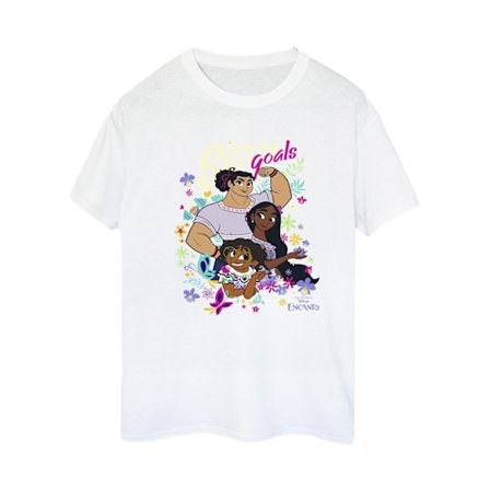 Disney Dam/Kvinnor Encanto Sister Goals Bomull Boyfriend T-Sh