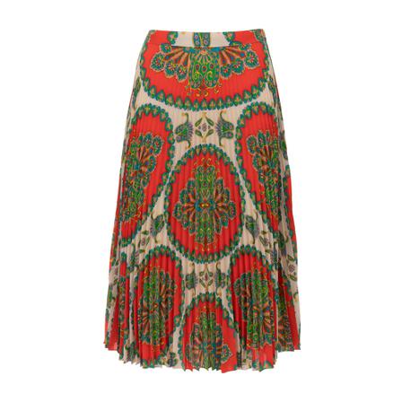 Etro Gonna New Orleans , Rood , Dames , Maat: M Midirokken