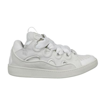 Lanvin - Sneakers - Vit - Herr - Storlek: 44 Eu, Herr, Storlek: 44 EU
