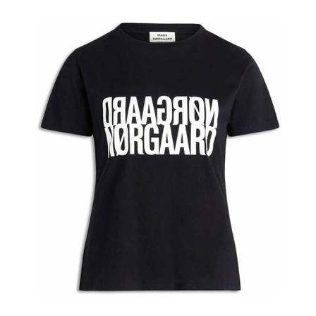 Mads Nørgaard T-Shirt , Zwart , Dames , Maat: M