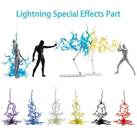 Blixt Specialeffekt Modell 1/6 Actionfigur Specialeffekt Tillbehör