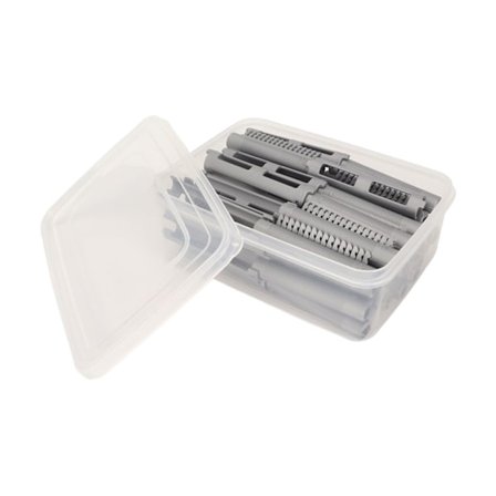 25 st Curling Perm Rod Hårstyling Kort Säker Perming Rod för flickvän Salong Barber