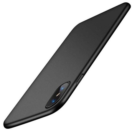iPhone XS Max Ultrathin mattamusta kansi Basic V2