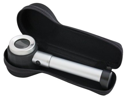 Lindner lyslup aluminum 10X med LED