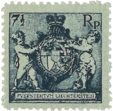 Liechtenstein 1921 - MICHEL 49B - Ubrugt