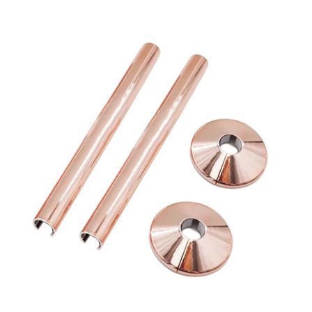 2-pack Rör Radiator Rörskydd Hylsa 15mm Kragar Klipp Passform Badrum Krom