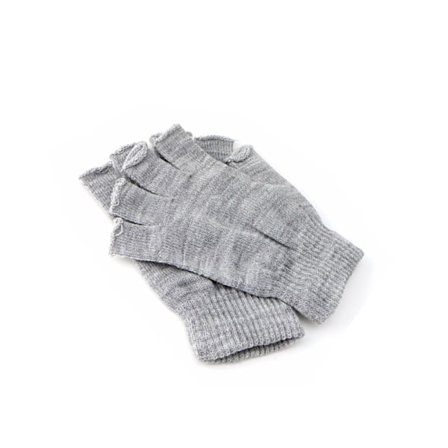 Torgvantar, korta & fingerlösa - Ljusgrå