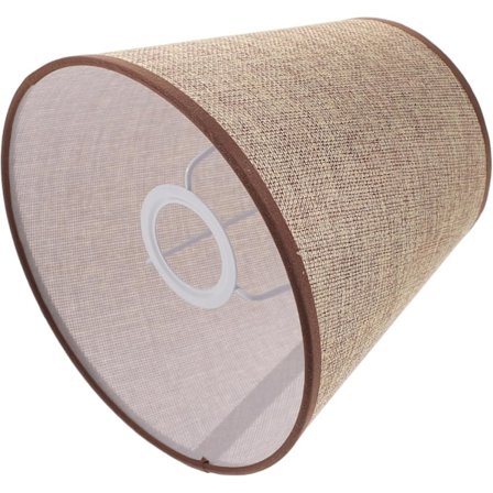 Stoflampeskærm til skrivebords-, gulv- og bordlamper, dekorativ stoflampeskærm ideel til stue, soveværelse og kontorbelysning