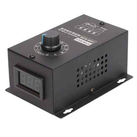 DC Motor Hastighetskontroller PWM Modul 15A Universal Forover Revers Rotasjon Guvernør Regulator