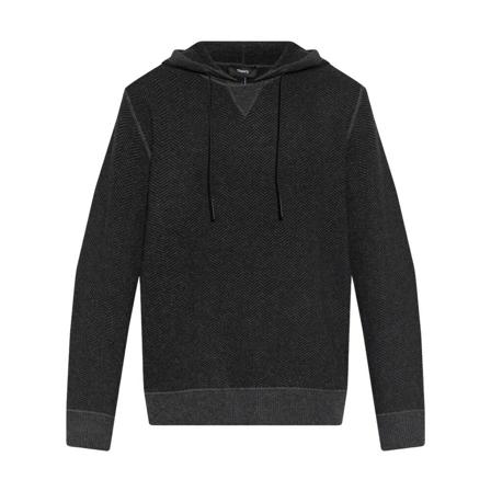Theory, Knitwear Zwart, Heren, Maat:S
