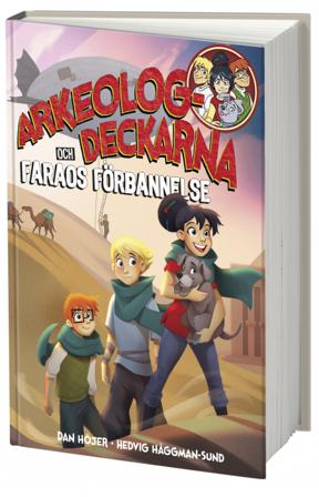 Arkeologdeckarna och faraos förbannelse - Bok av Dan Höjer - Kartonnage