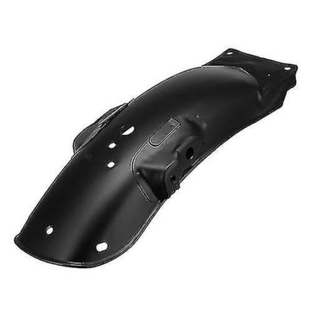 Motorcykel Krom Sort Forbagskærm Retro Stænkskærm Metalbeskytter Til Honda Cg125 Cg 125 125cc Black Rear