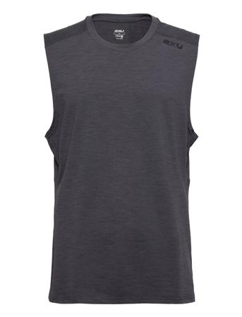 Motion Tank T-shirts Sleeveless Svart 2XU