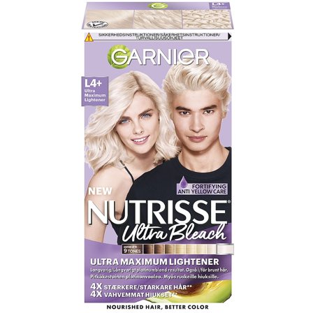 Garnier Bleach Ultra Light D4+, Hår, Hårfarve, Permanent Hårfarve
