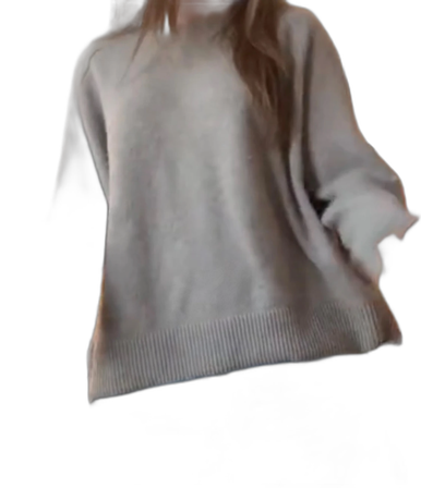 Beige kashmirtröja från Soft Goat