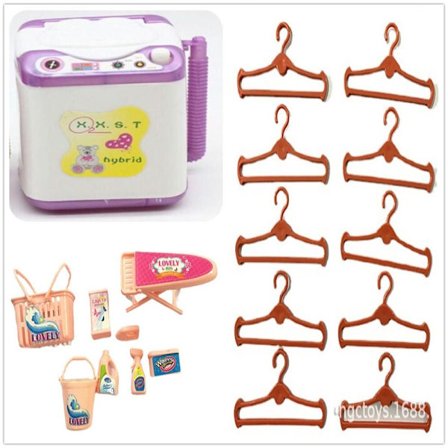 Dollhouse Tvättmaskin Miniatyrmöbler 1 1