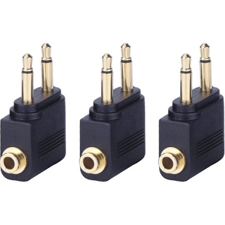 Flyselskapets headset-adapter for fly 3 stk