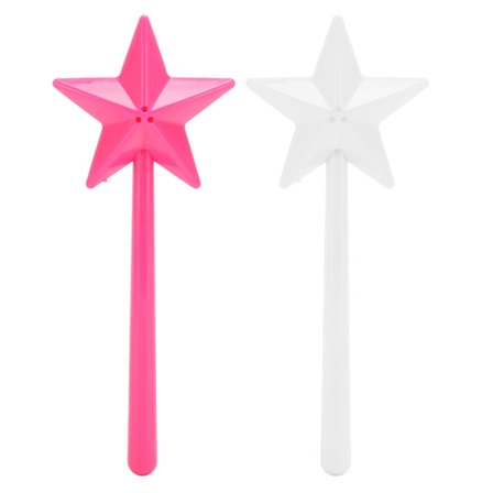 2st Salt och Peppar Shakers Wand Spice Shaker Dispenser för Halloween jul kök tre hål