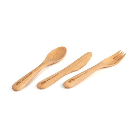 GSI Outdoors Rakau Cutlery Set eating utensils OneSize
