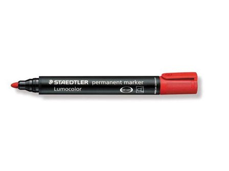 Staedtler Merkepenn STAEDTLER Lumocolor 352 rød
