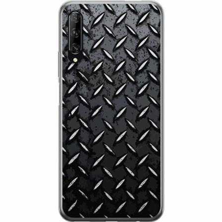 Huawei P Smart Pro 2019 Genomskinligt Skal Metalliskt Mönster