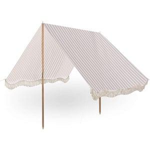 Buddy & Hope Taupe Emil Striped Beach Tent One Size - Water toys - One size - Beige