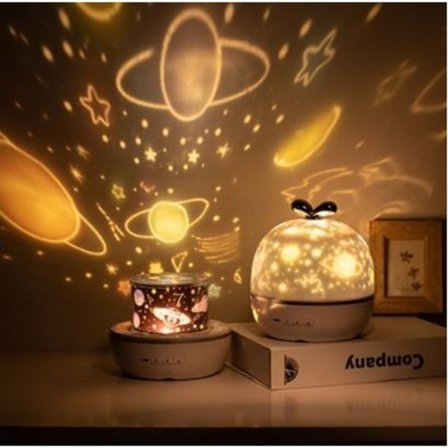 LED-skärm Mood Care Baby Sleep Night Light 6 mönster