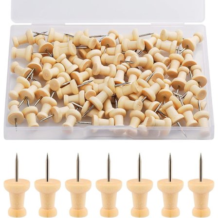 100 stk. trenåler Kartnåler Markernåler Kartnåler