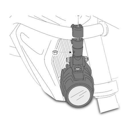 Ekstralys Puig Beam - Yamaha XSR 700 2015-2019