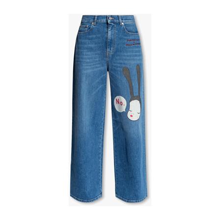 Stella McCartney Flared Jeans Blå, Dame