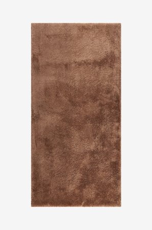 KM Home - Soft Pile Royal Deluxe - Brun - Luv- & ryatæpper - 60X120 - Fra Homeroom