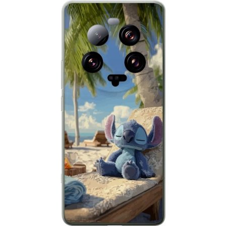 Kompatibelt Mobilskal till Xiaomi Xiaomi 13 Ultra Disney Stitch kramar sköldpadda tropisk strand