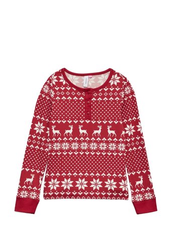 Vero Moda Girl | Vmchris Ls Button Top Jrs Xmas Girl | 122/128