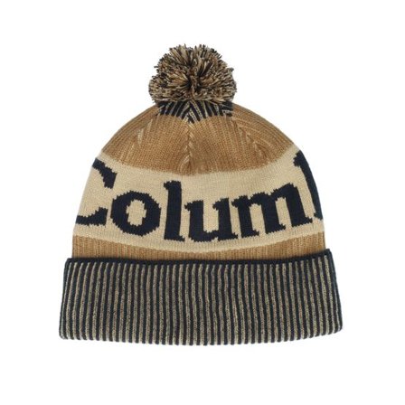Columbia - Multi pom Beanie - Polar Powder Iii Black/Camel/Brown Pom @ Hatstore