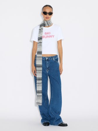 Holzweiler - Kitty Fluffy Tee - White - Womens - Extra Large