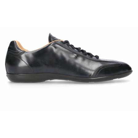 Santoni - Sneakers - Svart - Herr - Storlek: 45 Eu, Herr, Storlek: 45 EU
