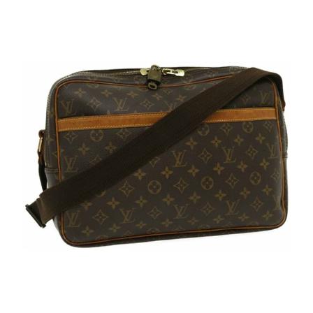 Louis Vuitton Vintage, Pre-owned Reporter Bag Bruin, unisex, Maat:ONE Size