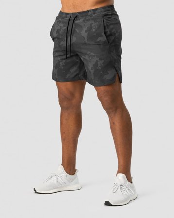 ICANIWILL - Training Club Gym Shorts Men Black Camo- Sport kurze hose - Herren - ICIW