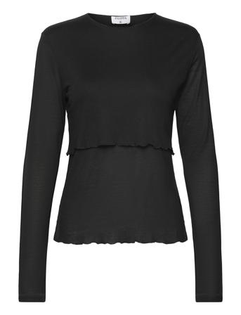 Double Layer Longsleeve Top Filippa K Black