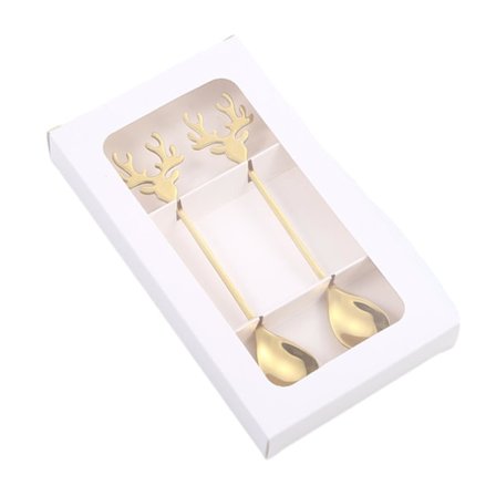 2 stk. rustfrie elggevirskjeer, ikke-burrete delikate restaurantskjeer for kjøkken