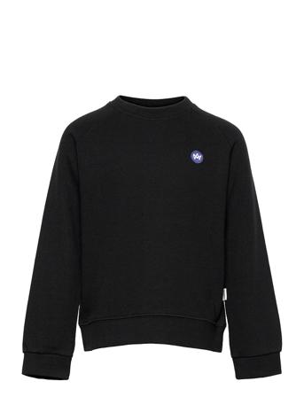 Lars Crew Recycled Sweat-shirt Genser Svart Kronstadt