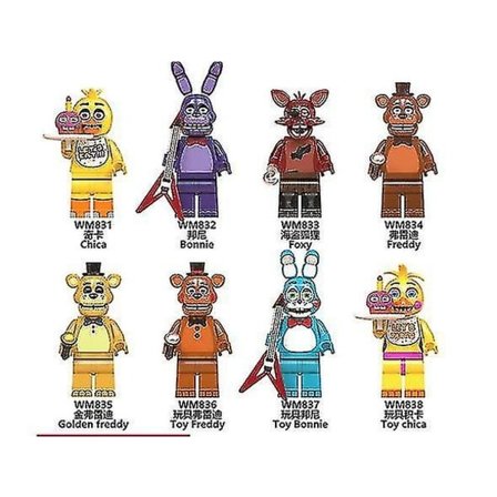 "8-pack Five Nights At Freddy's Fit Fnaf Leksak Barnkalas Presenter [HK]"