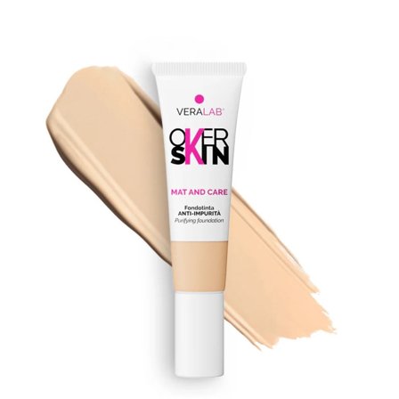 Overskin MAT AND CARE 2,5 DESERT 30ml - Fondotinta liquido