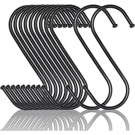 S-kroker (20 stykker), Multifunksjonelle metallkroker for kjøkken