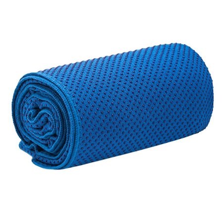 Yoga Handduk i Mikrofiber Hudvänlig Svettabsorberande Halkfri Maskintvättbar Yoga Handduk med Bärväska