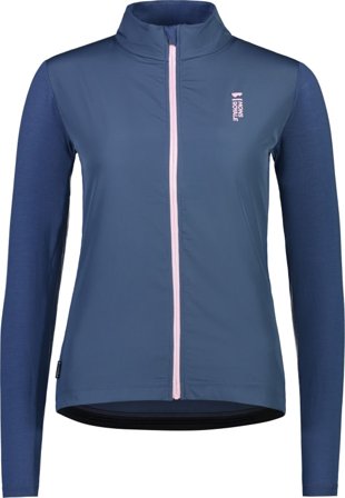 Mons Royale Women's Redwood Wind Jersey Women unlined workout jackets Blue XS