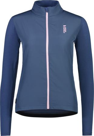 Mons Royale Women's Redwood Wind Jersey Women unlined workout jackets Blue S
