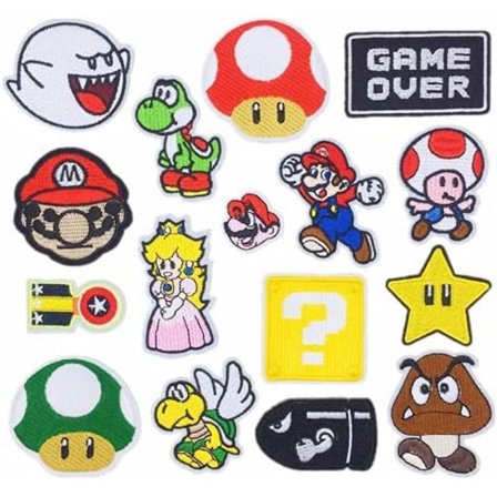 Stryge-på-patch, stryge-på-patches, stryge-på-patches til tøj, Iro