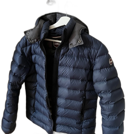 Mörkblå pufferjacka från Colmar